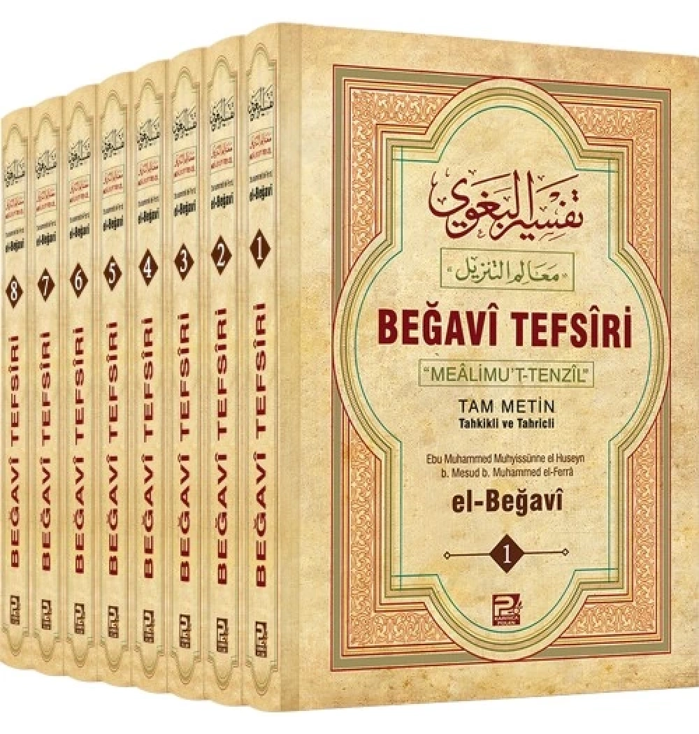 Beğavi Tefsiri 8 Cilt Takım  Karınca Polen