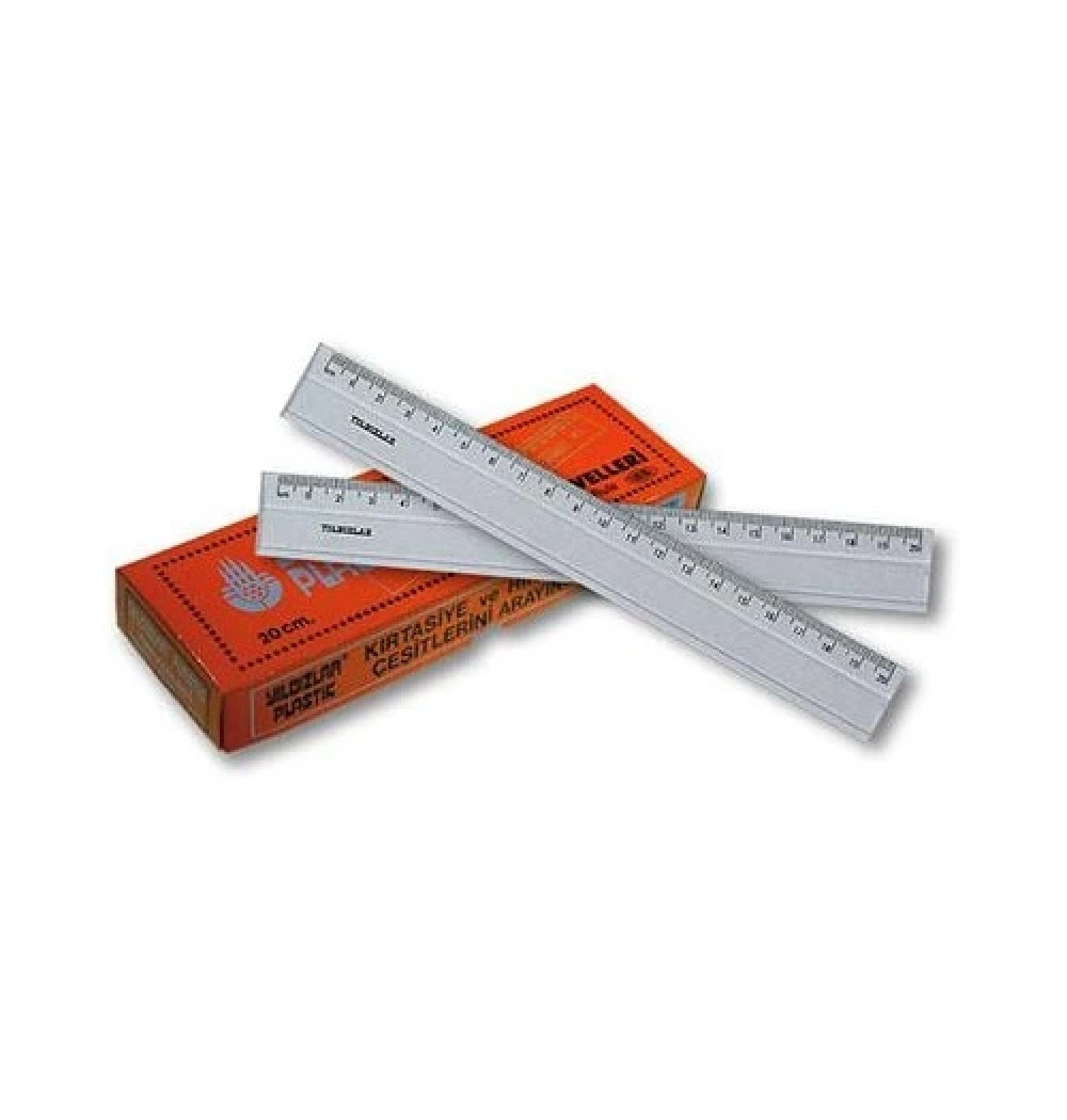 Yıldızlar Cetvel 20 Cm Plastik