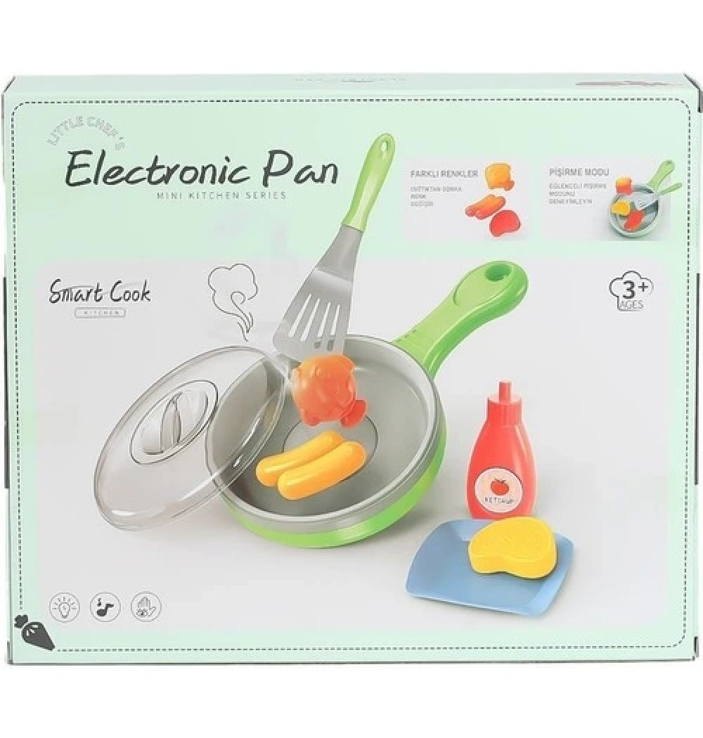 Vardem Kızartma Tava Seti Gıdalar Renk Değiştirir Ld-661A