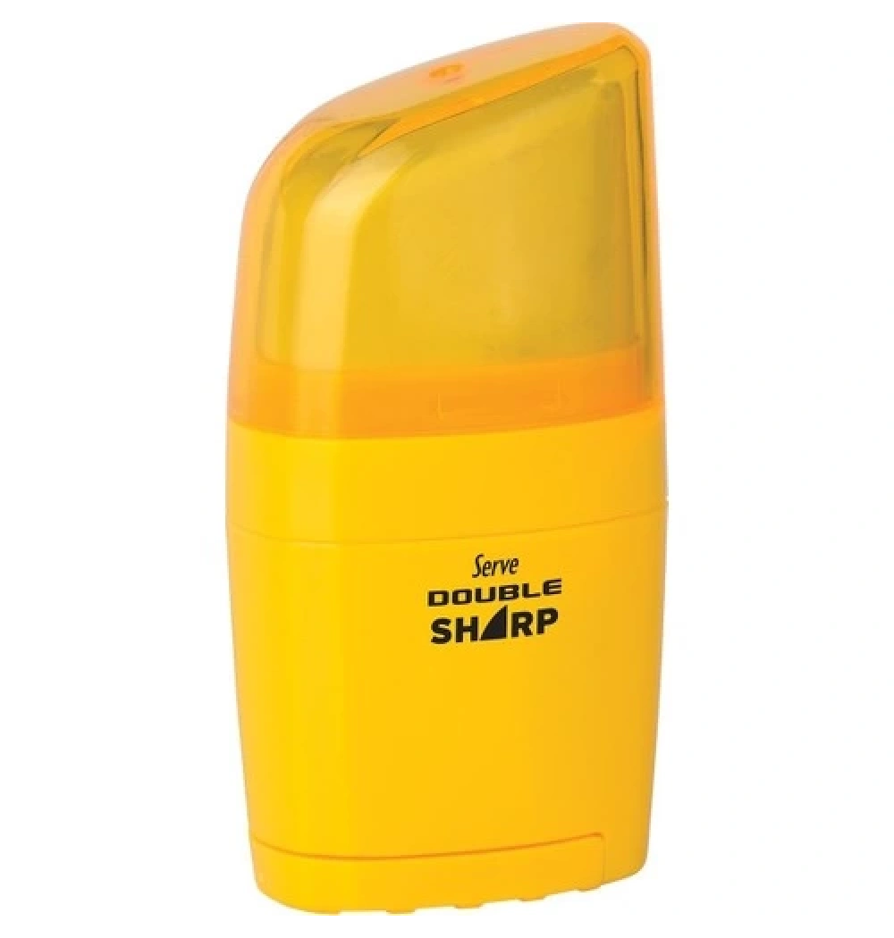 Serve Dubble Sharp Silgili Kalemtraş Sarı