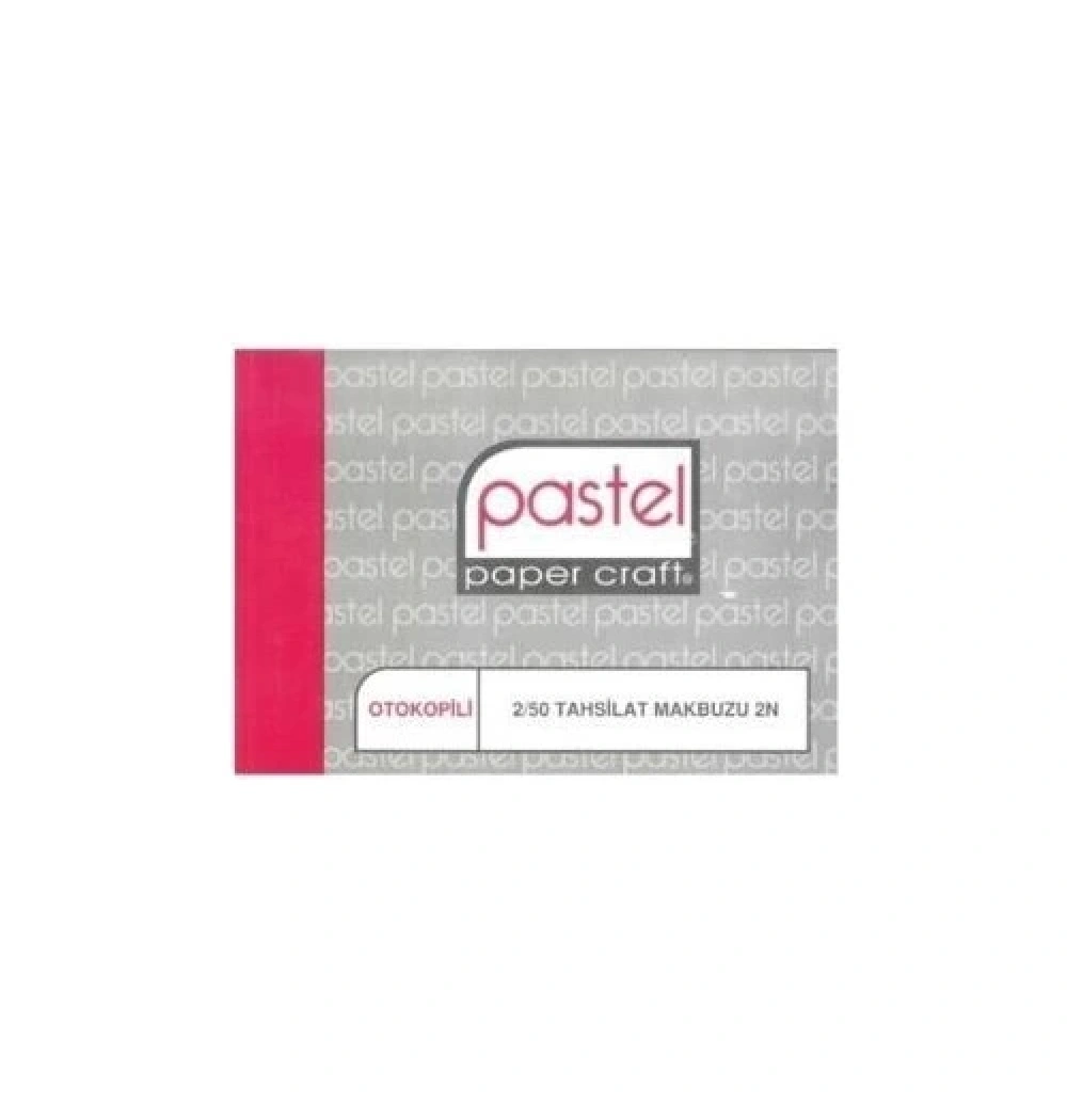 Pastel Tahsilat Makbuzu 2n Otokopili 2/50