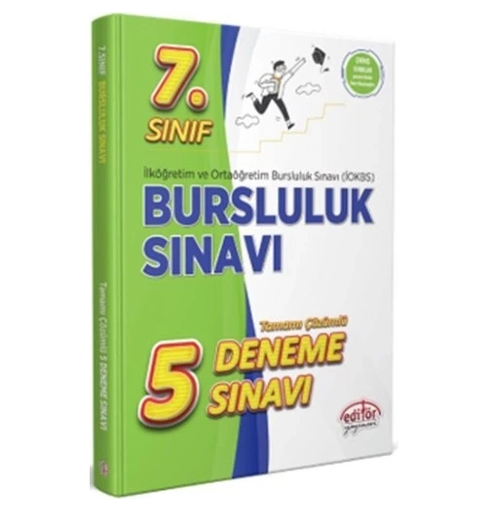 Editör 7.Sınıf Bursluluk Sınavı 5 Çözümlü Deneme