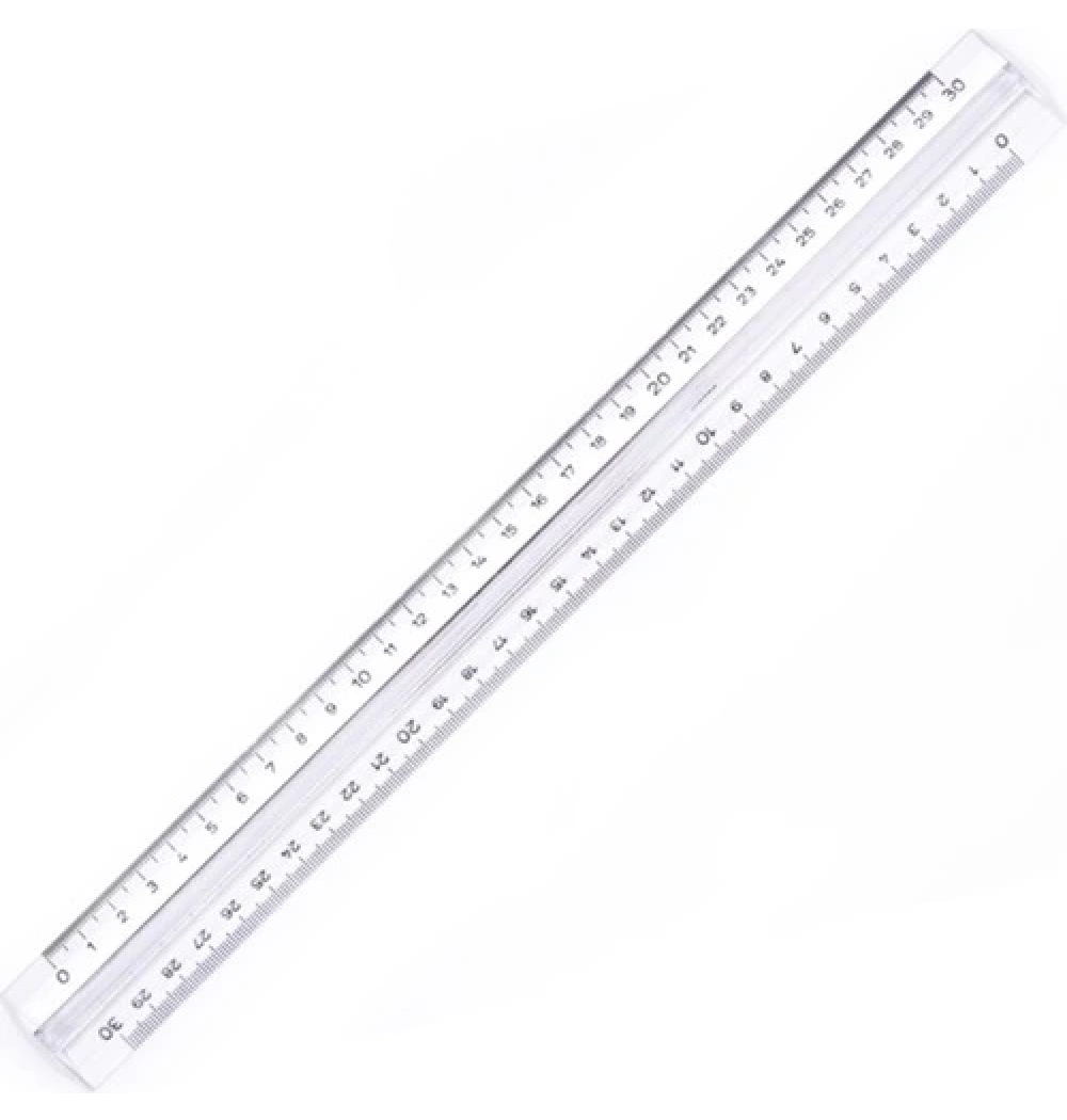 Hatas Tribldesimetre (Şeffaf) 30 Cm. Kod: 0250