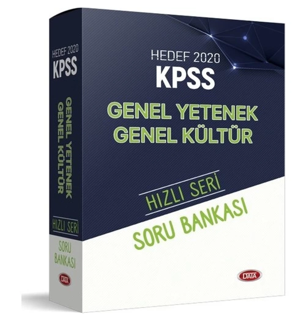 Data 2020  Kpss Gy Gk Hızlı Soru Bankası 5 Li Set  Kampanyalı