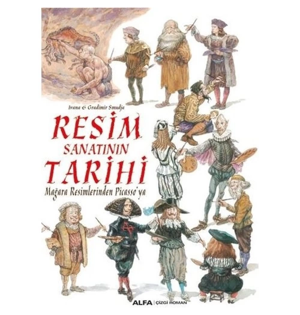 Resi̇M Sanatinin Tari̇Hi̇ Çi̇Zgi̇ Roman Alfa Basım