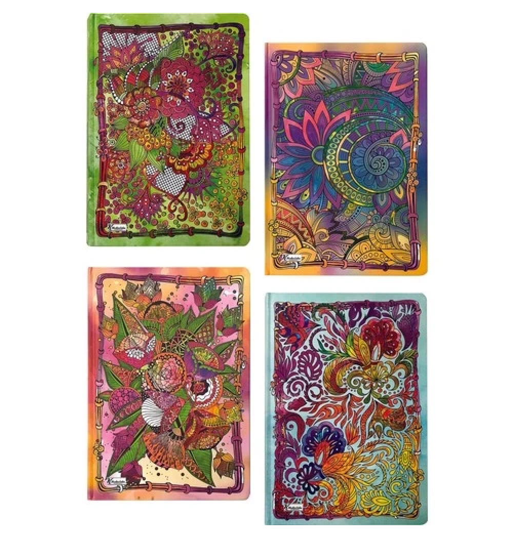 Keskin Color 417X24 160Yap Düz Velour Ciltli Defter
