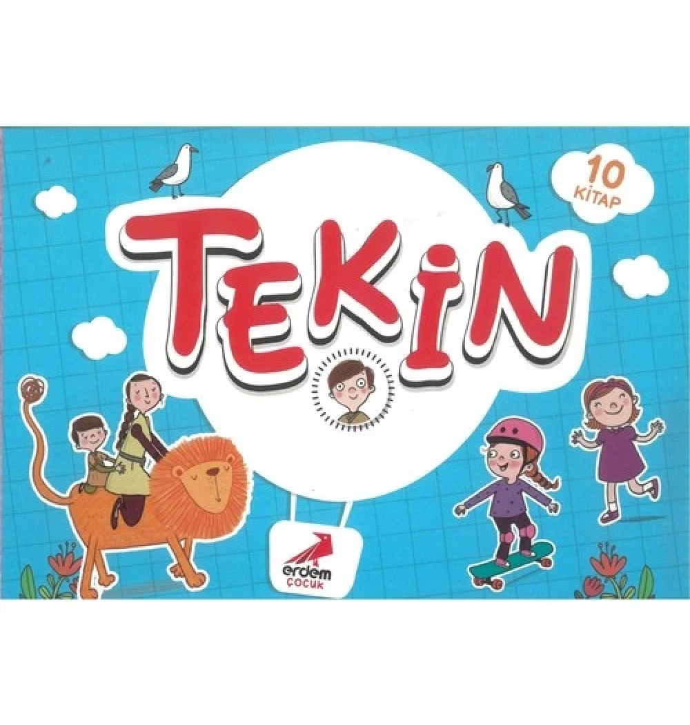 Tekin Serisi 10 Kitap Set  Erdem Yayın