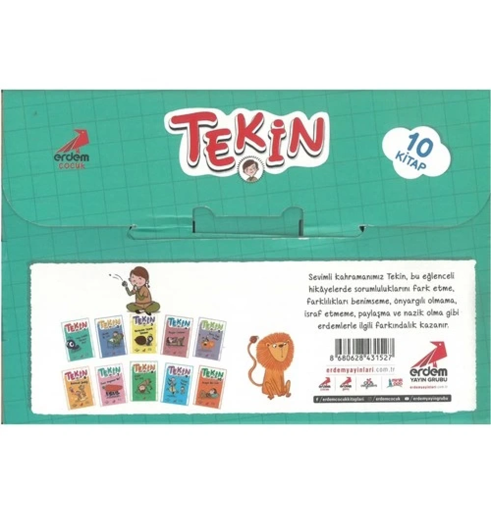 Tekin Serisi 10 Kitap Set  Erdem Yayın