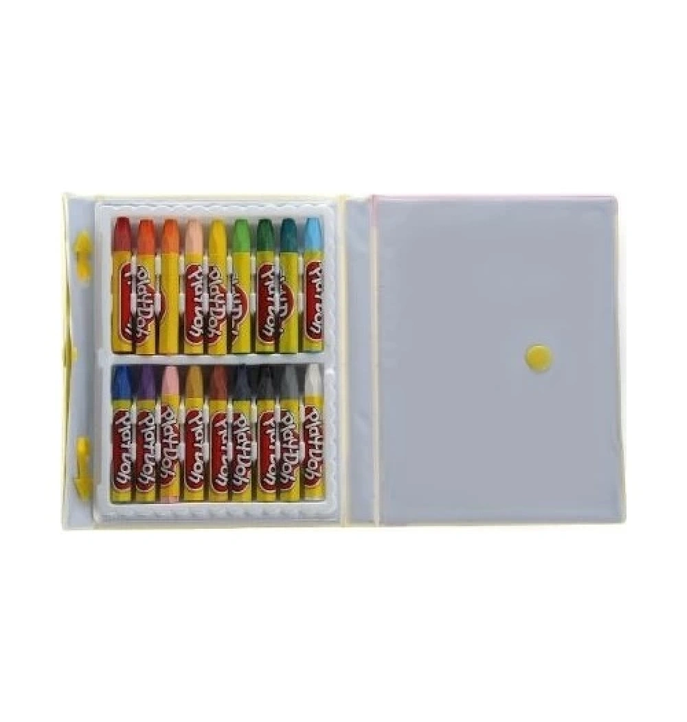 Play-Doh Pastel Boya Çantalı 18 Renk Pa006