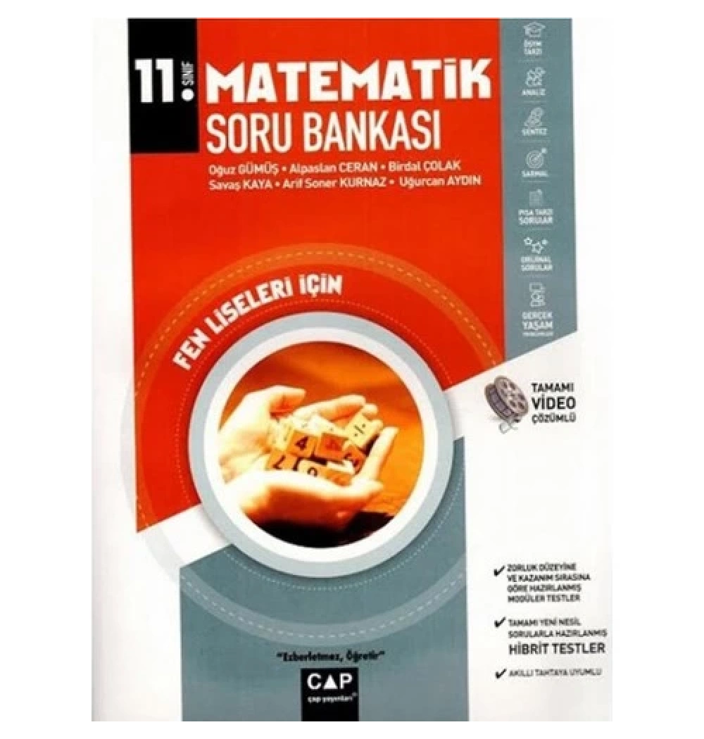 Çap 11.Sınıf Matematik Soru Bankası Fen Liseleri