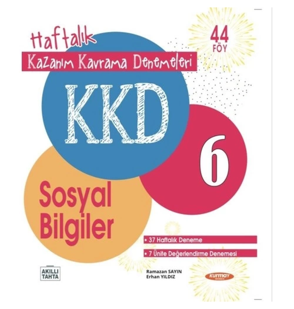 Kurmay 6.Sınıf Sosyal Bilgiler Haftalık Kazanım Kavrama Denemeleri 44 Föy
