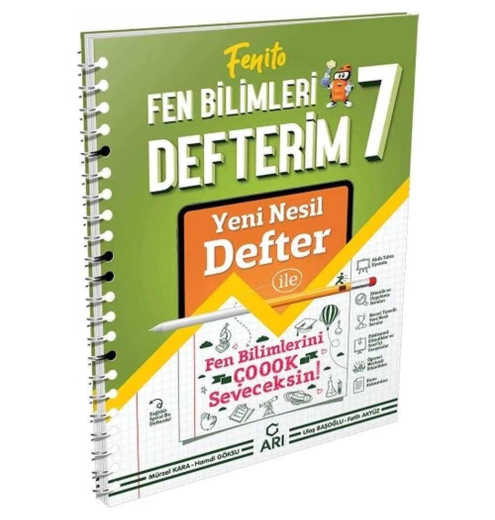 Arı 7.Sınıf Fenito Fen Bilimleri Defterim