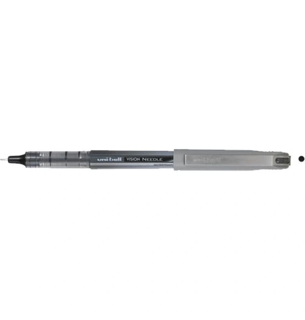 Uniball Ub-187 Vısıon Needle 0.7 İğne Uçlu Kalem Siyah