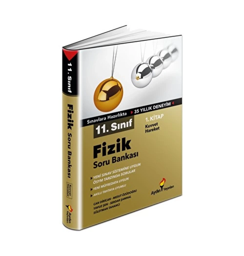 Aydın 11.Sınıf Fizik Soru Bankası 1.Kitap Kuvvet Hareket