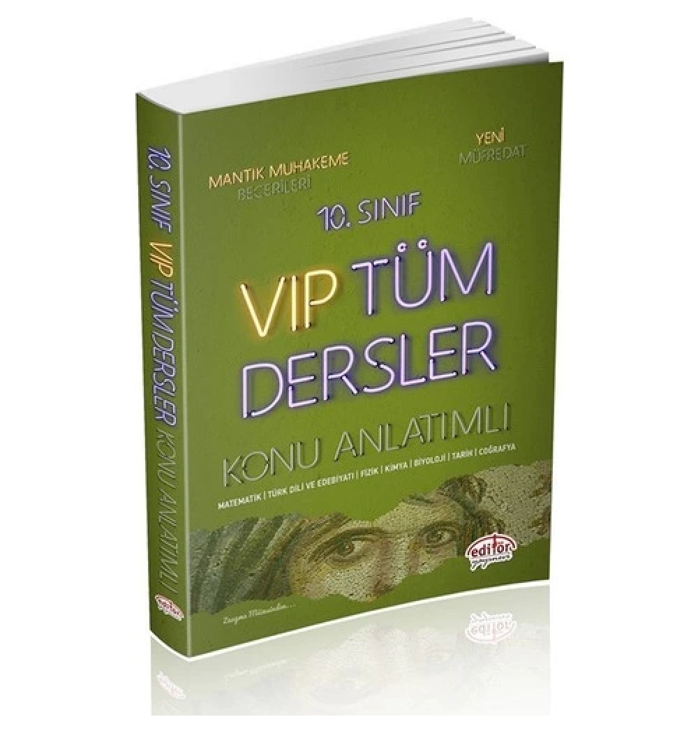 10.Sınıf Vip Tüm Dersler Konu Anlatım   Editör
