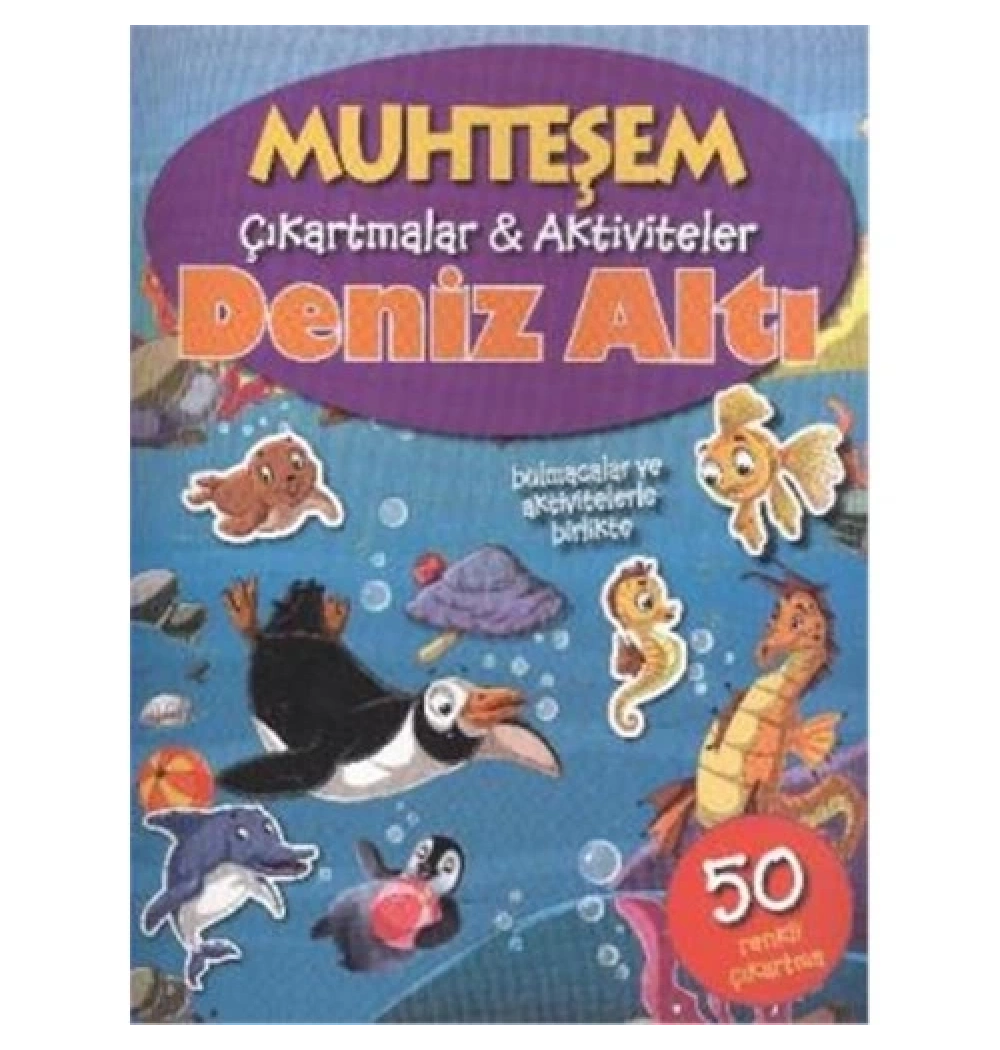 Muhteşem Çikartmalar Aktiviteler-Deniz Alti Parıltı