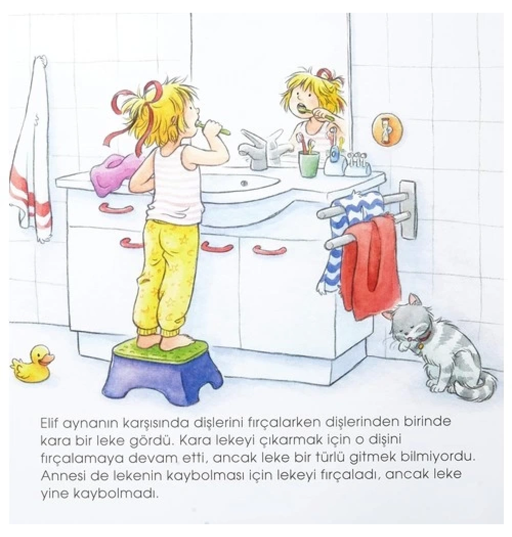 Elif Diş Bakımını Öğreniyor  İş Bankası