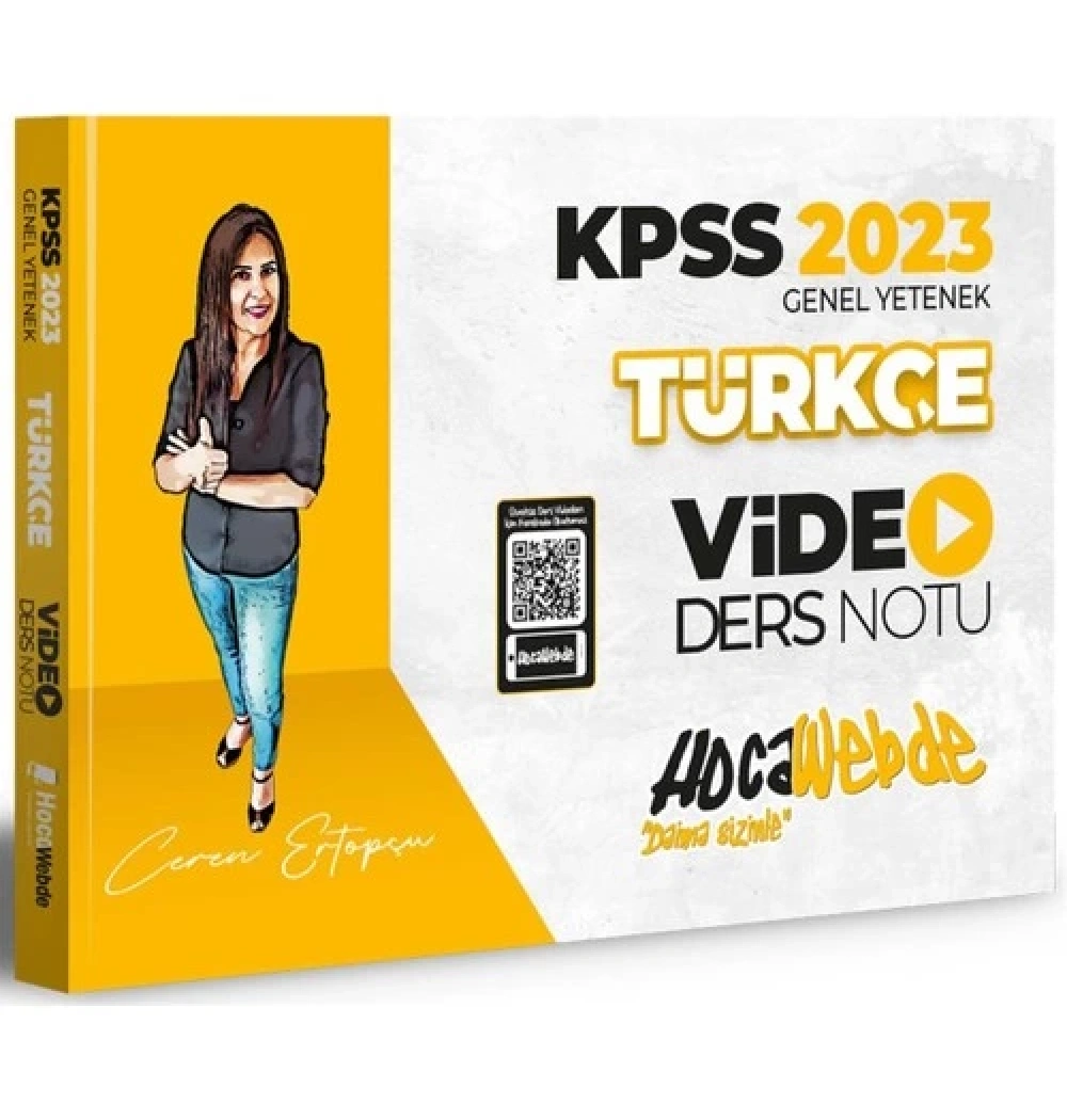 Kpss 2023 Gy Türkçe Video Ders Notu  Hocawebde