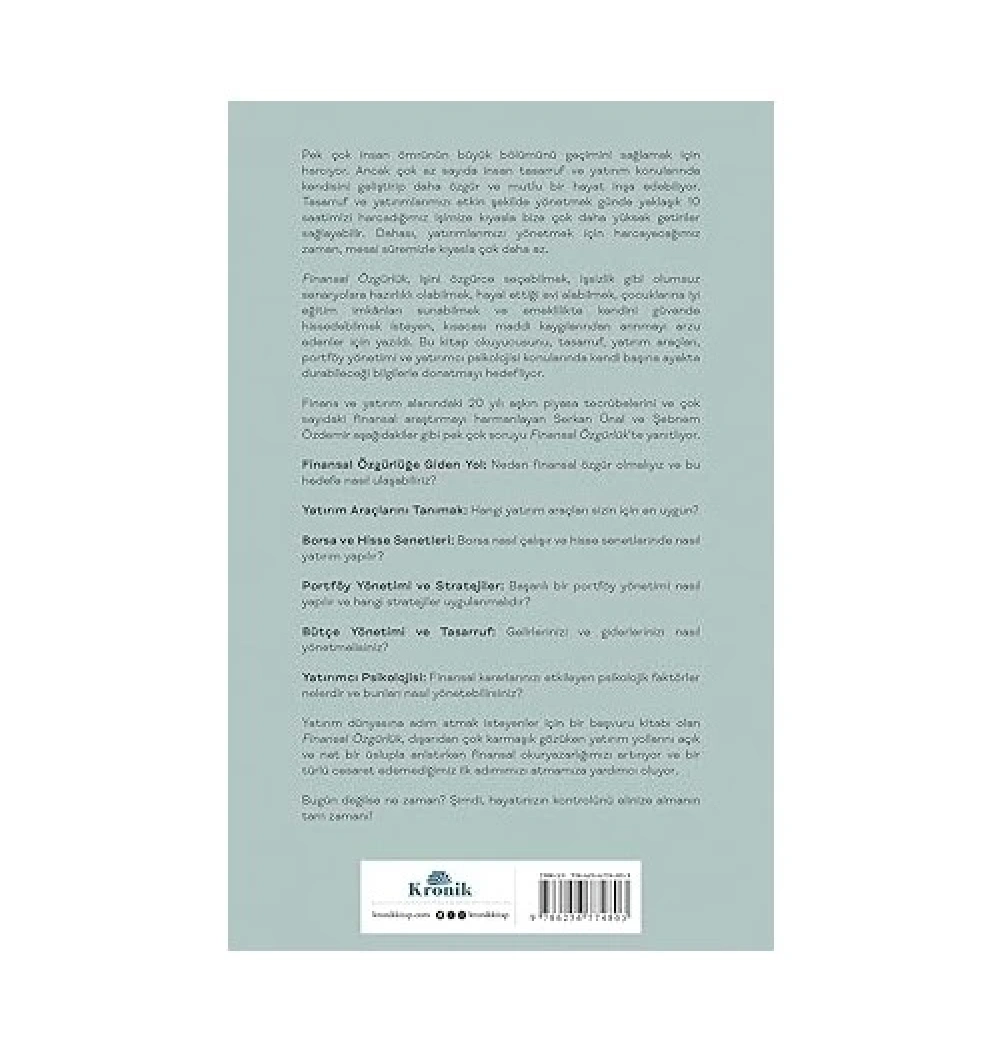 Finansal Özgürlük Serkan Ünal Kronik