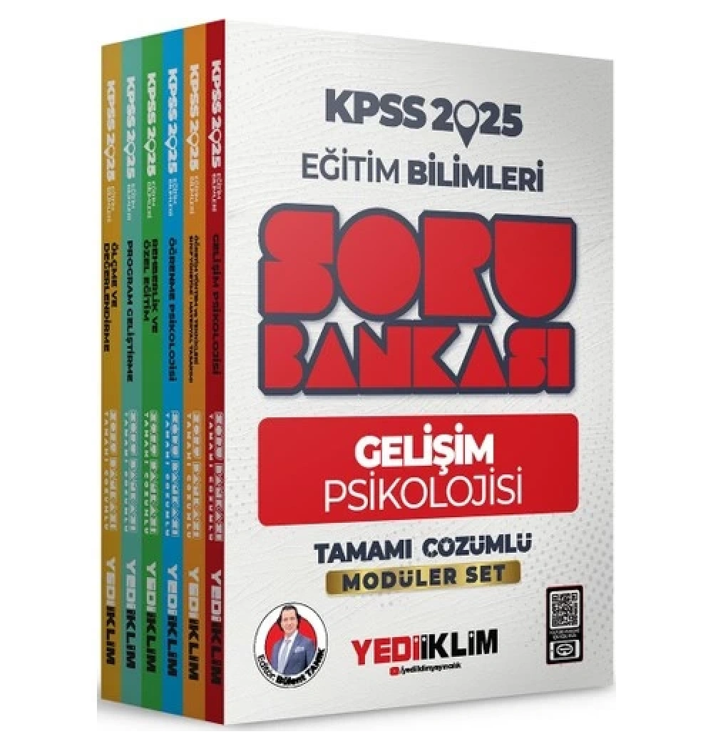 Kpss 2025 Eğitim Bilimleri Modüler Soru Bankası 6 Lı Set