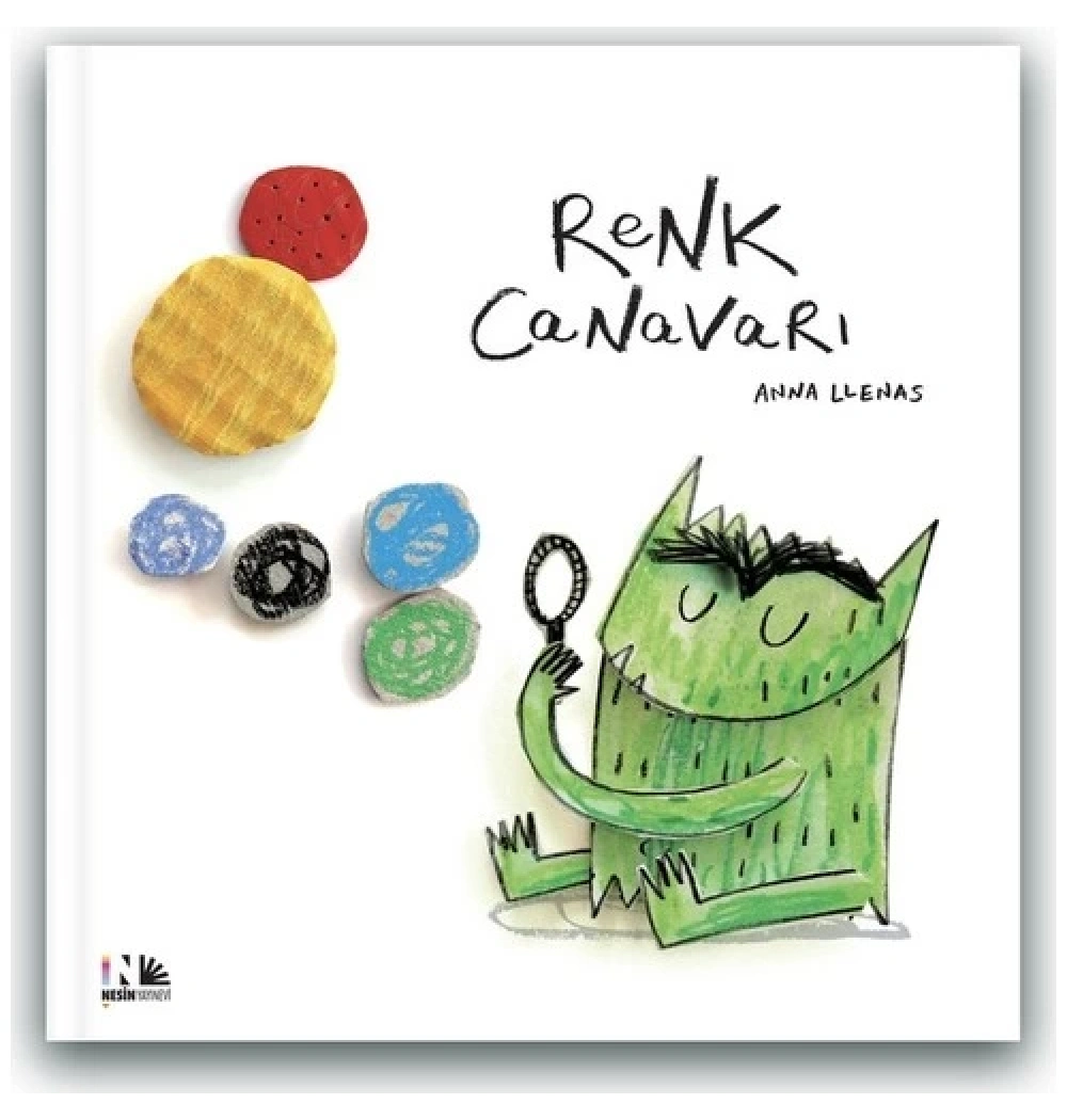 Renk Canavarı Anna Llenas Büyük Boy Ciltli Nesin Yayın