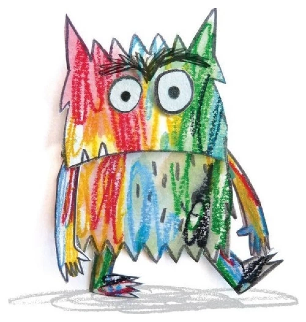 Renk Canavarı Anna Llenas Büyük Boy Ciltli Nesin Yayın