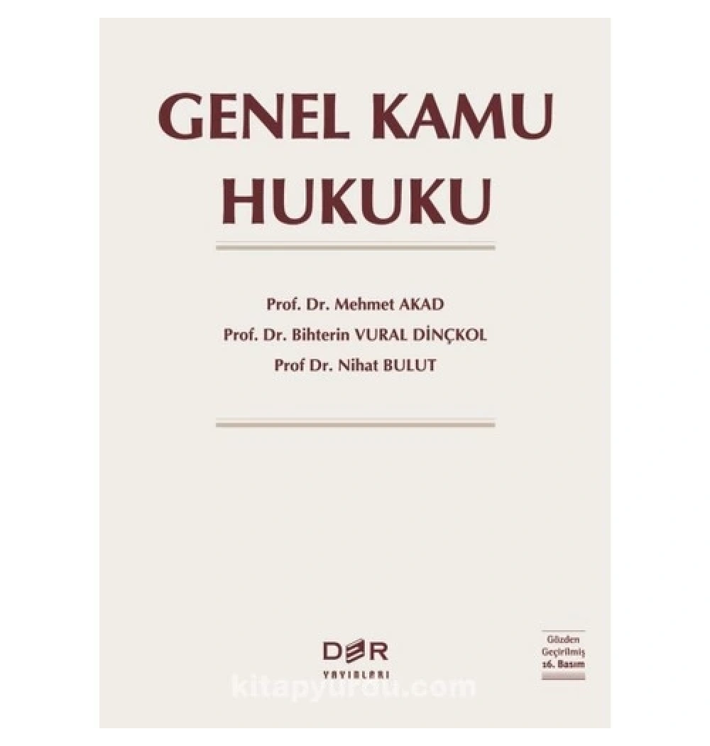 Genel Kamu Hukuku-Mehmed Akad