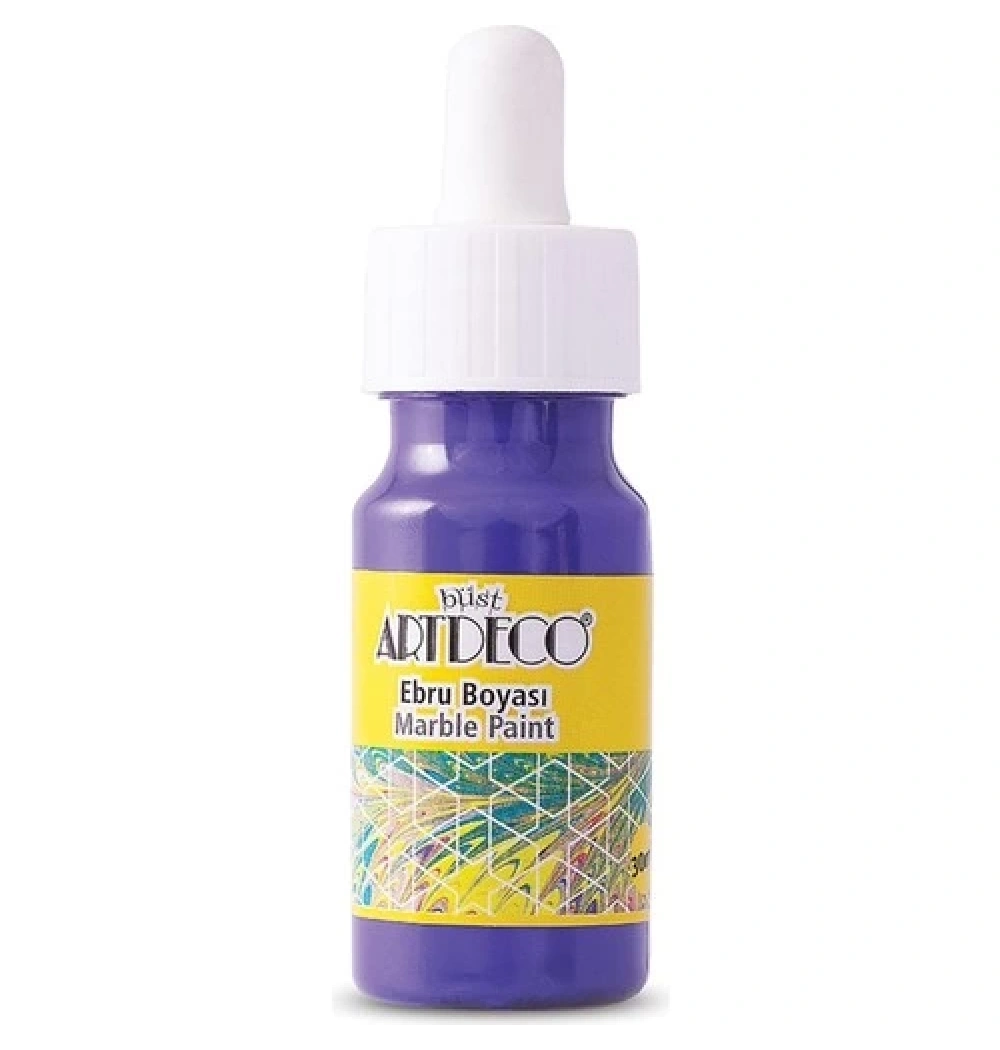 Lisans Artdeco Ebru Boyası 30Ml. Lila Lv-Y-016B-60