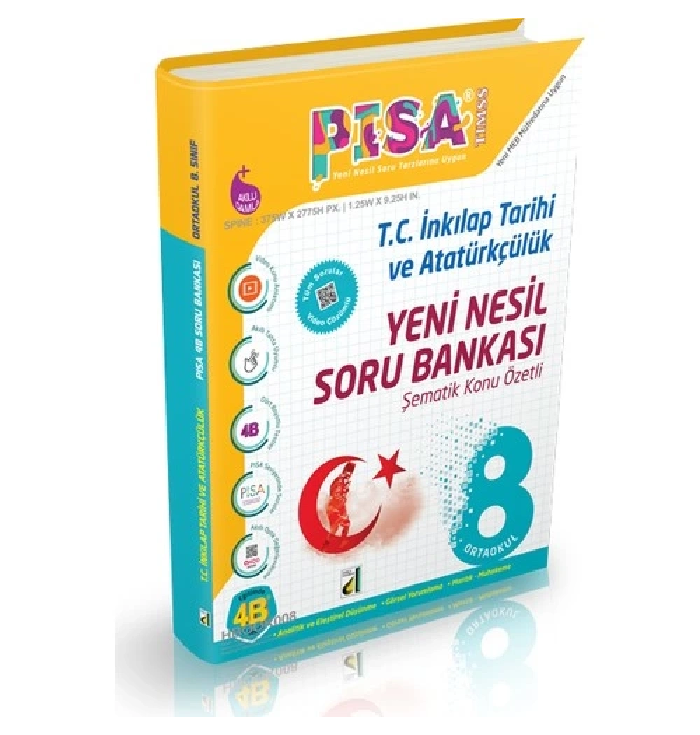 Damla 8.Sınıf Pısa İnkilap Tarihi Soru Bankası