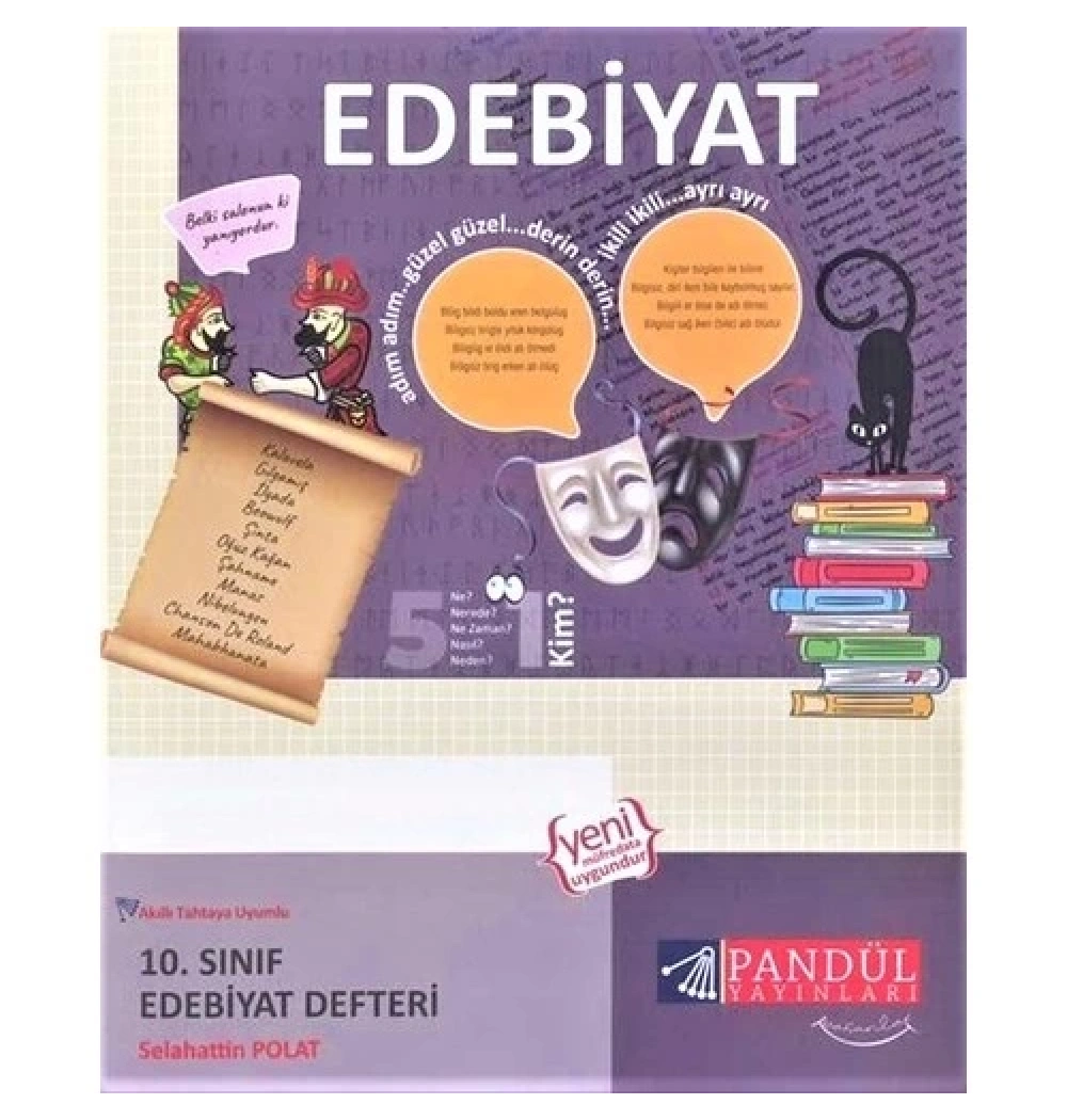 Pandül 10.Sınıf Edebiyat Defteri