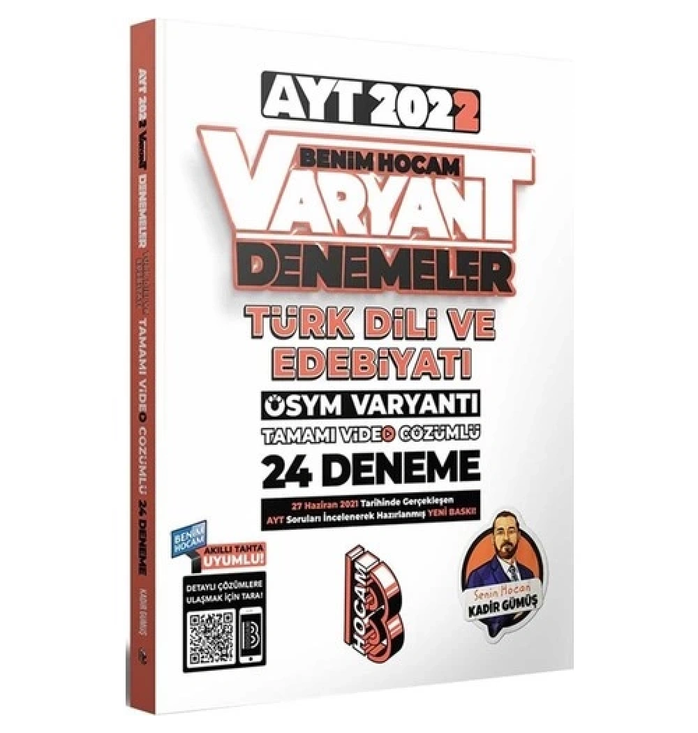 Ayt 2022 Türk Dili Edebiyatı 24 Deneme Benimhocam