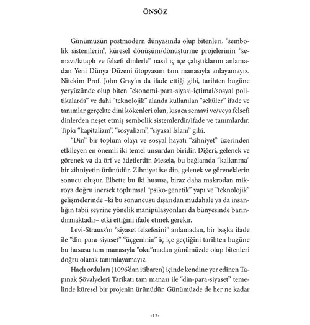 Tapınak Şövalyeleri Ve Nöro Mesih.Ramazan Kurtoğlu