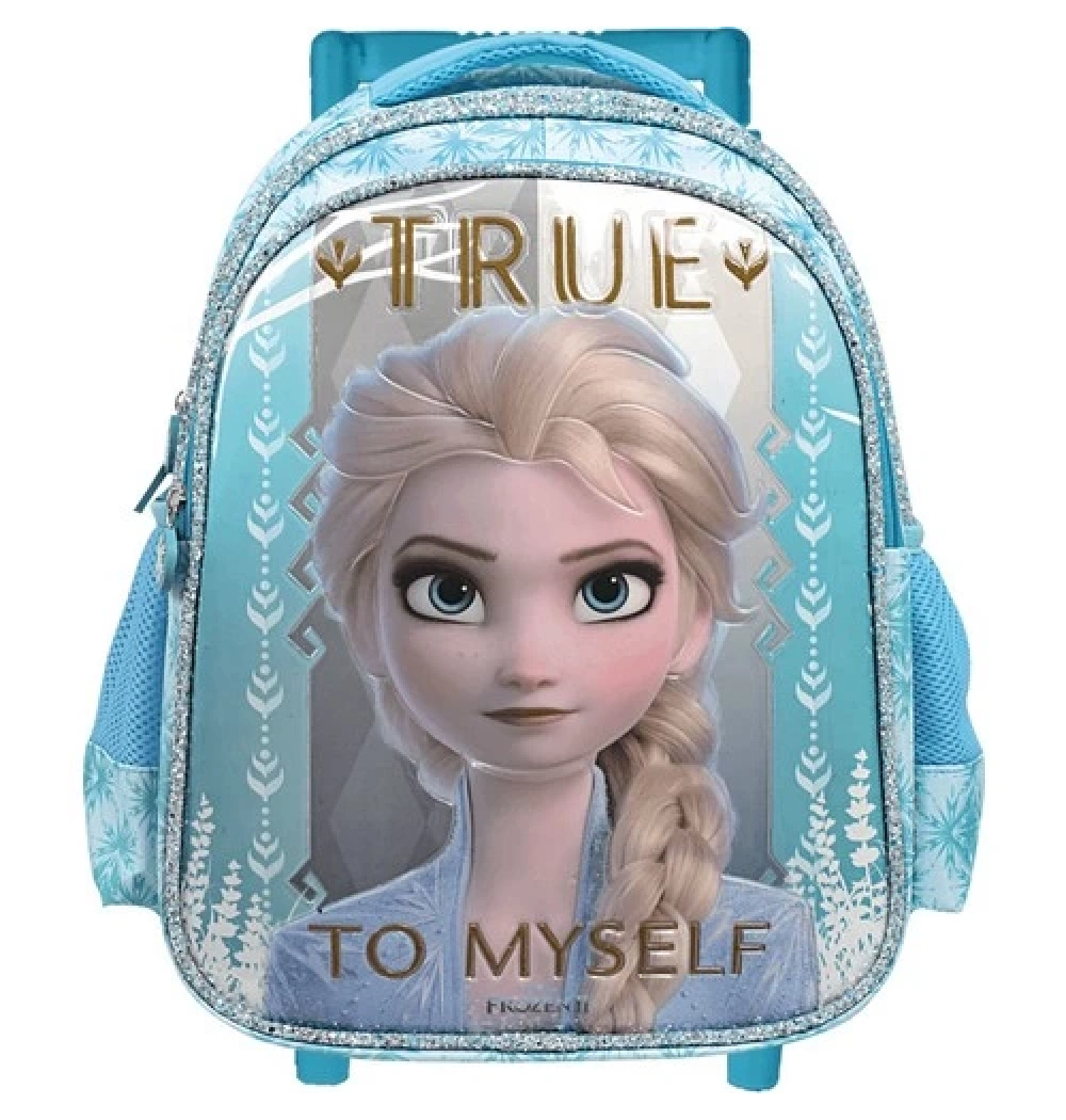 Mikro 5155 Frozen İlkokul Çantası Çekçekli Salto True