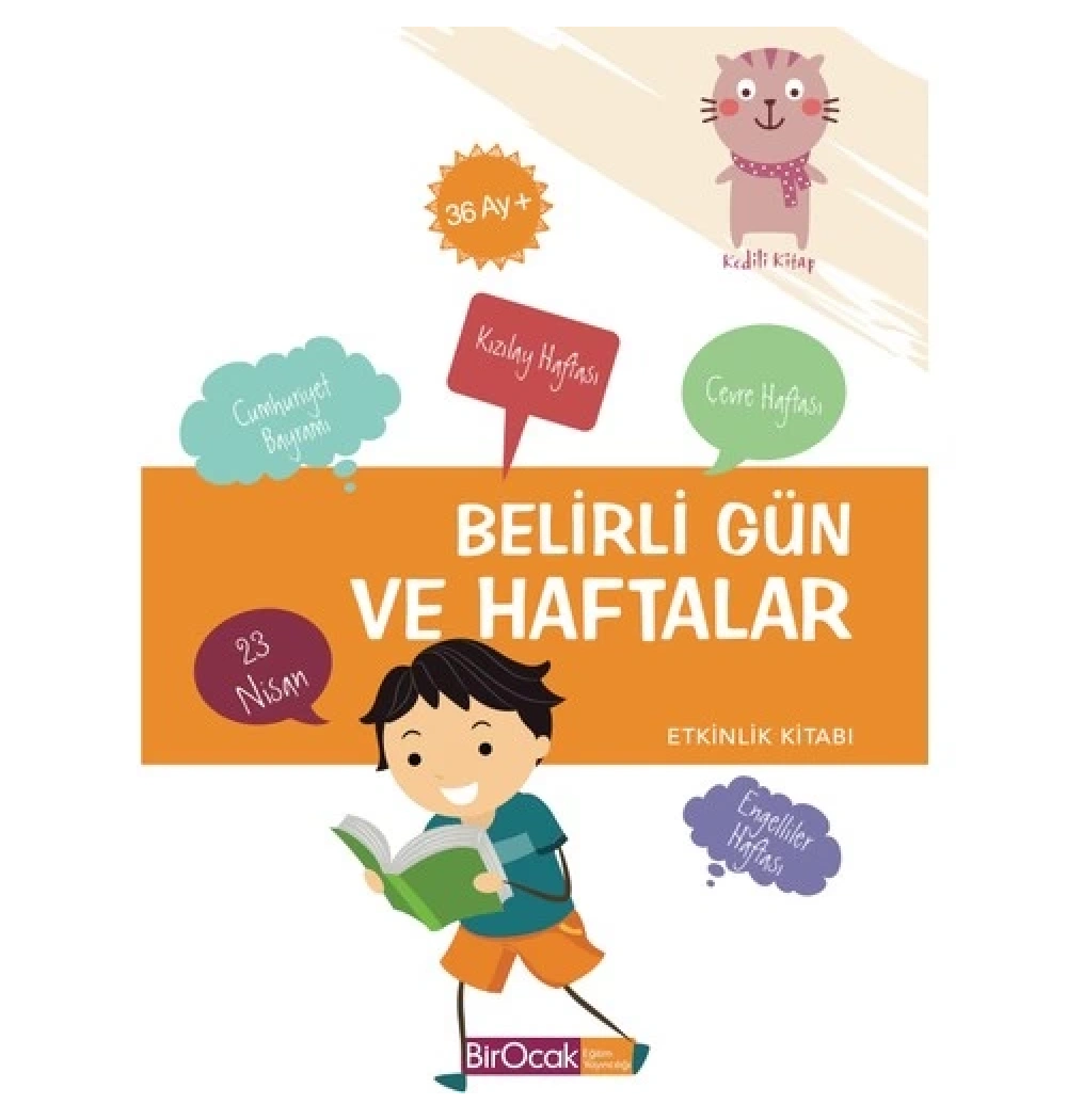 Belirli Gün Ve Haftalar Etkinlik Kitabı 36+Ay  Birocak