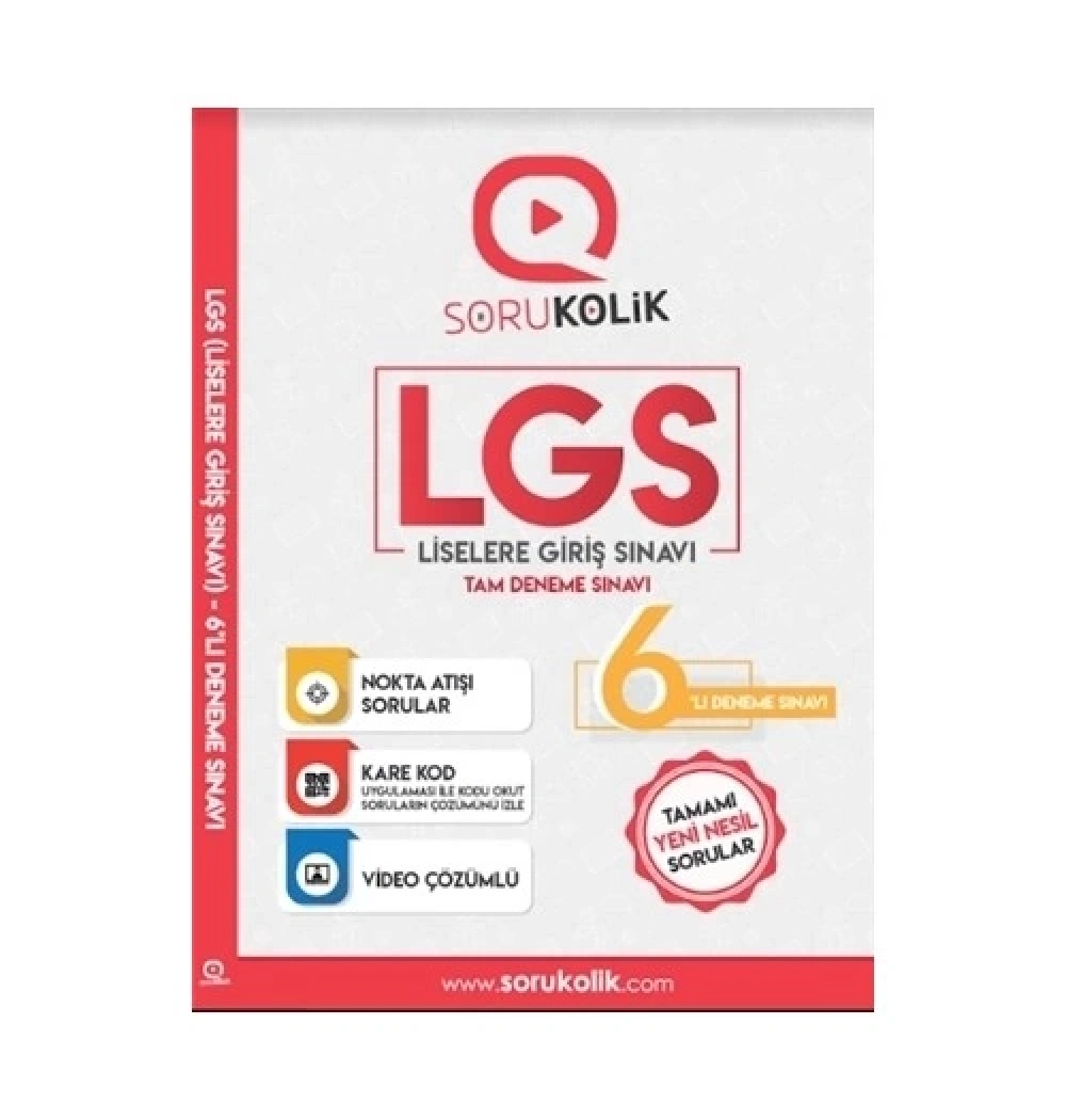 8.Sınıf Lgs 6 Lı Deneme Seti Sorukolik