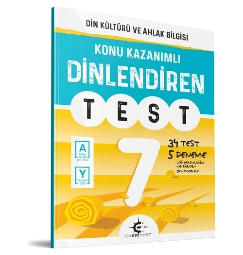 7.Sınıf Dinlendiren Test  Ekertest