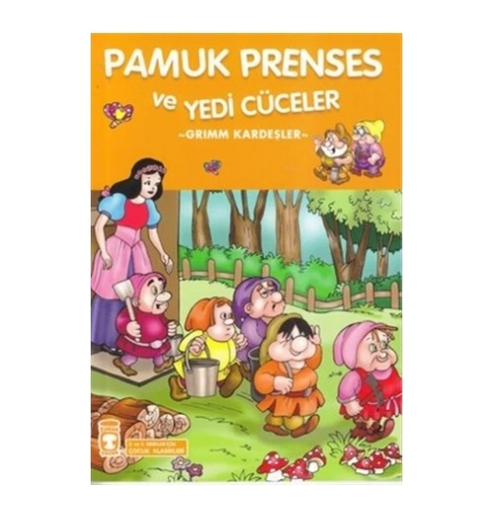Pamuk Prenses Ve Yedi Cüceler 2-3.Sınıf Çocuk Klasikleri Ti