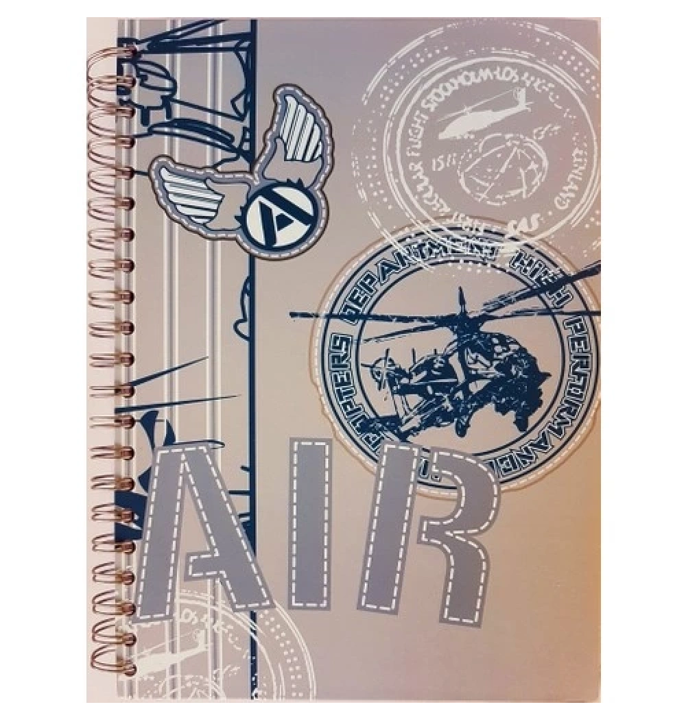 Gürpaş 20*28 Sert Kapak Spiralli 200Yp 4+1 Defter 486-S