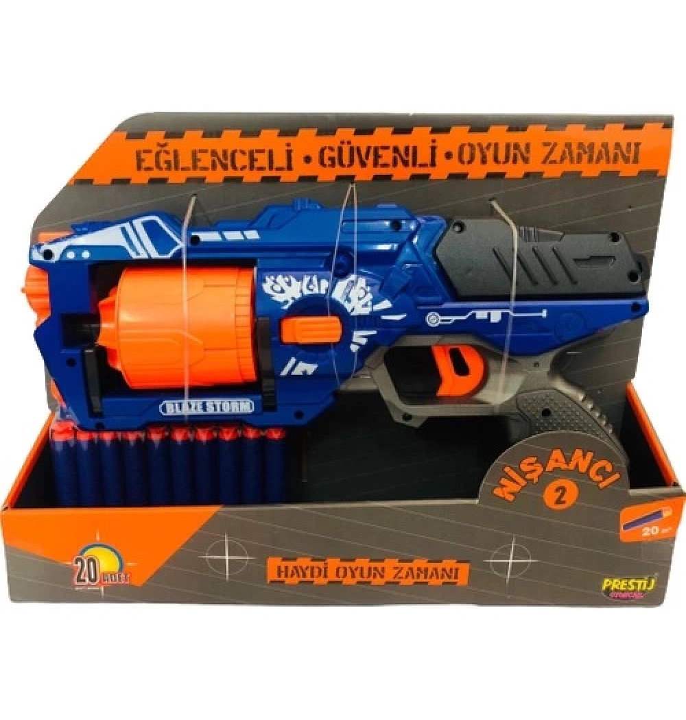 Kutulu Yumuşak Mermili Tabanca Nişancı 2