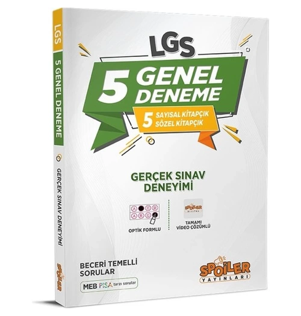Spoiler Lgs 5 Genel Deneme
