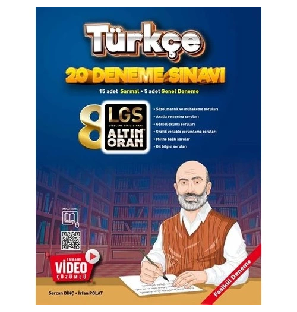8. Sınıf Türkçe 20 Deneme Sinavi Altın Oran