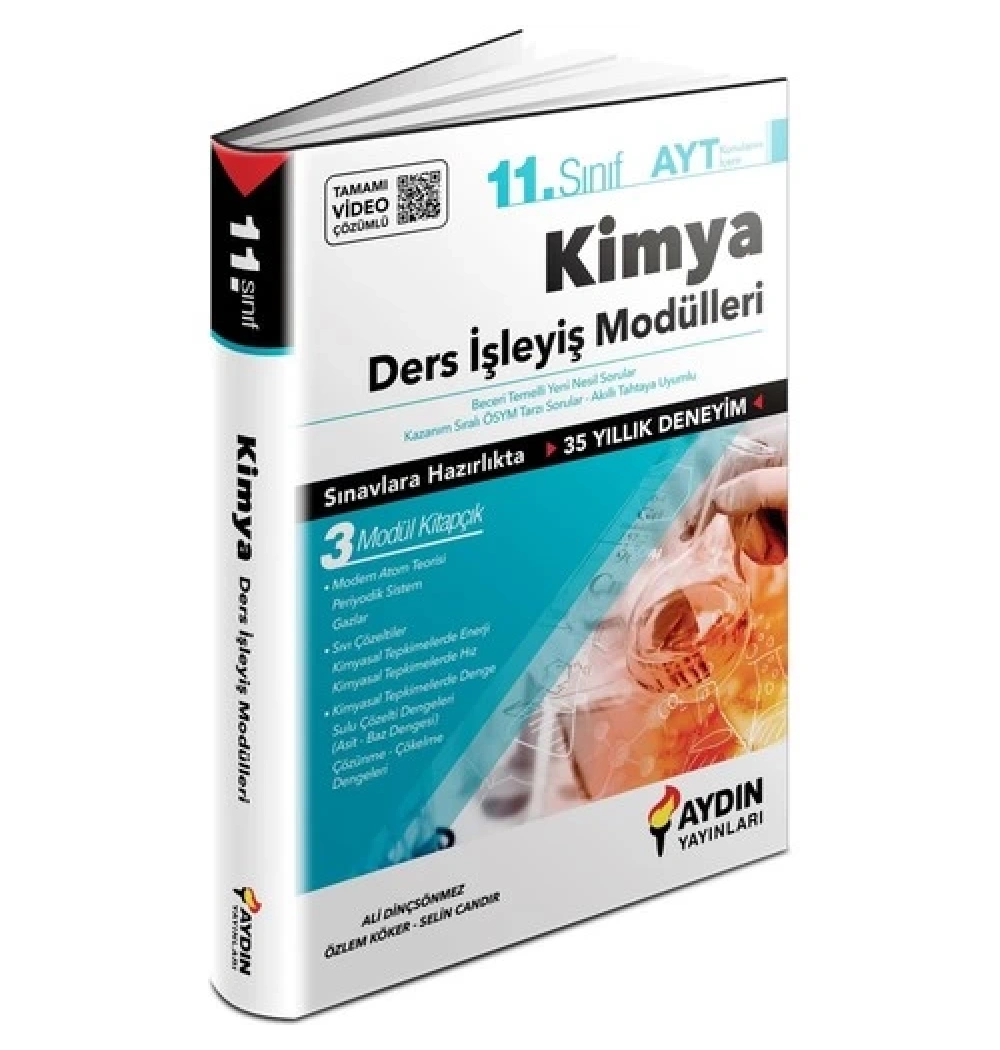 Aydın 11.Sınıf Kimya Ders İşleyiş Modülleri Set Video Çözümlü
