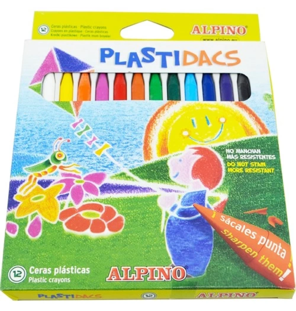 Alpino Pa-0012 Plastidacs 12  Renk  Mum  Boya
