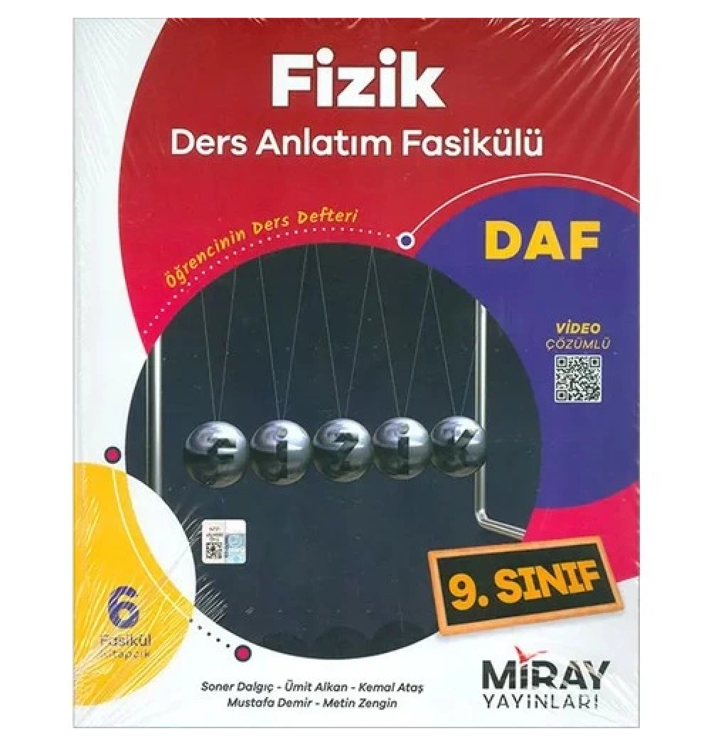 Miray 9.Sınıf Fizik Ders Anlatım Fasikülü