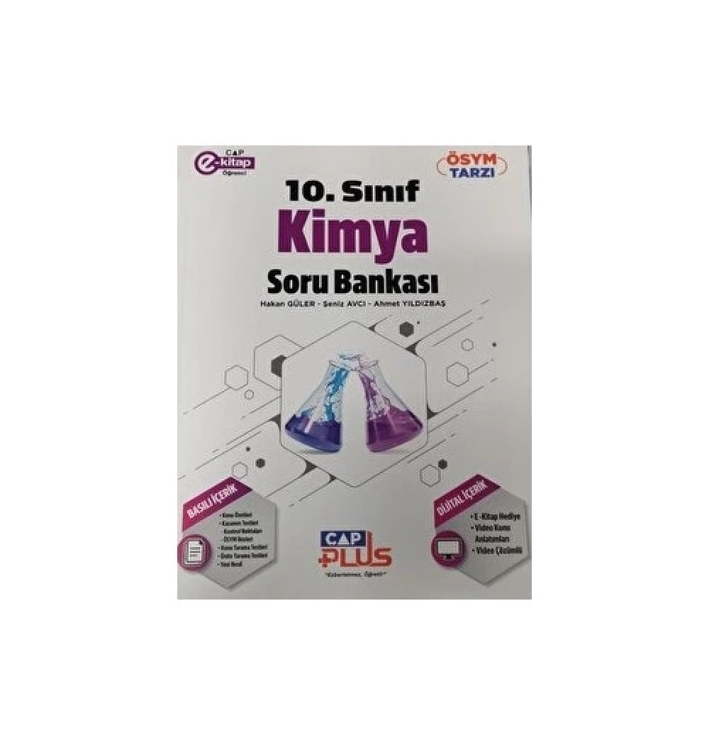 Çap 10.Sınıf Kimya Soru Bankası Plus
