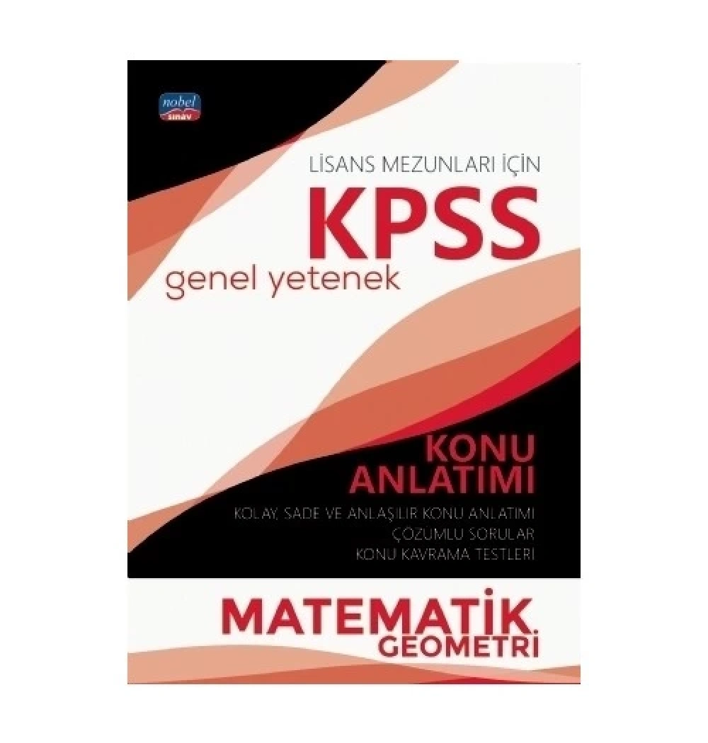Nobel Kpss Lisans Matematik Geometri Konu Anlatım