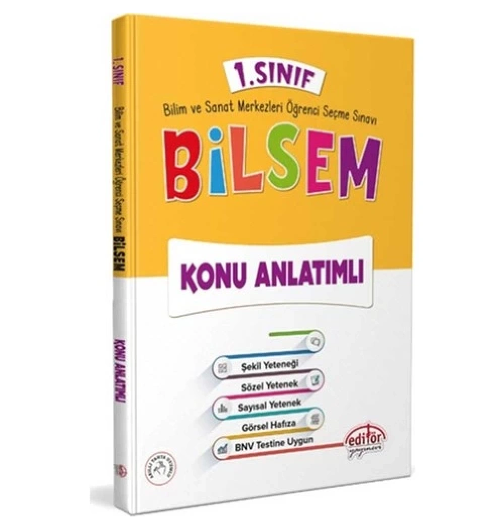 Editör 1.Sınıf Bilsem Konu Anlatım