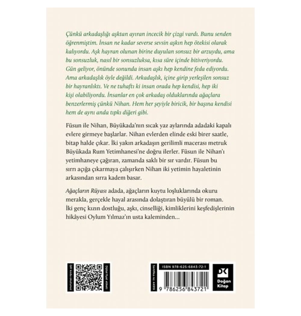 Ağaçların Rüyası Oylum Yılmaz Doğan Yayın