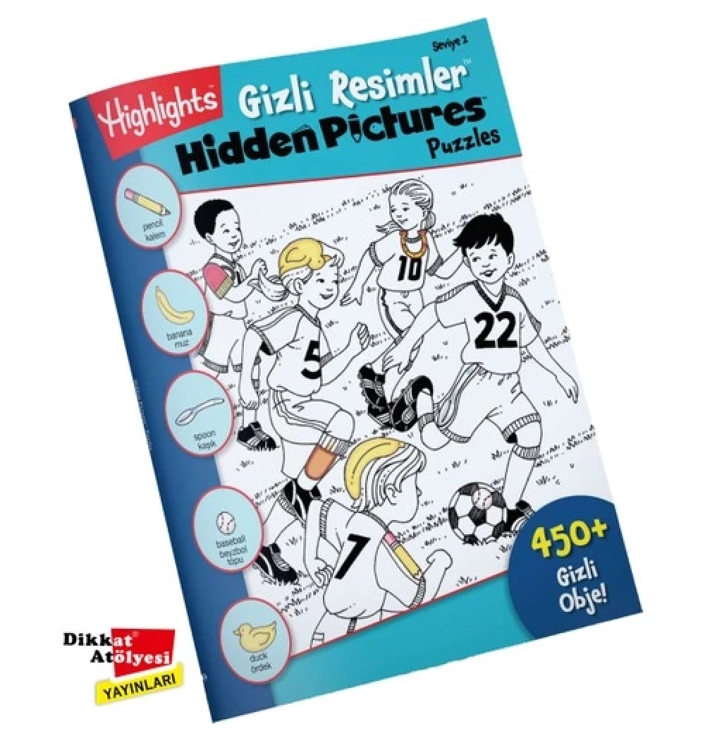 Hidden Pictures Gizli Resimler Seviye 1  Dikkat Atölyesi