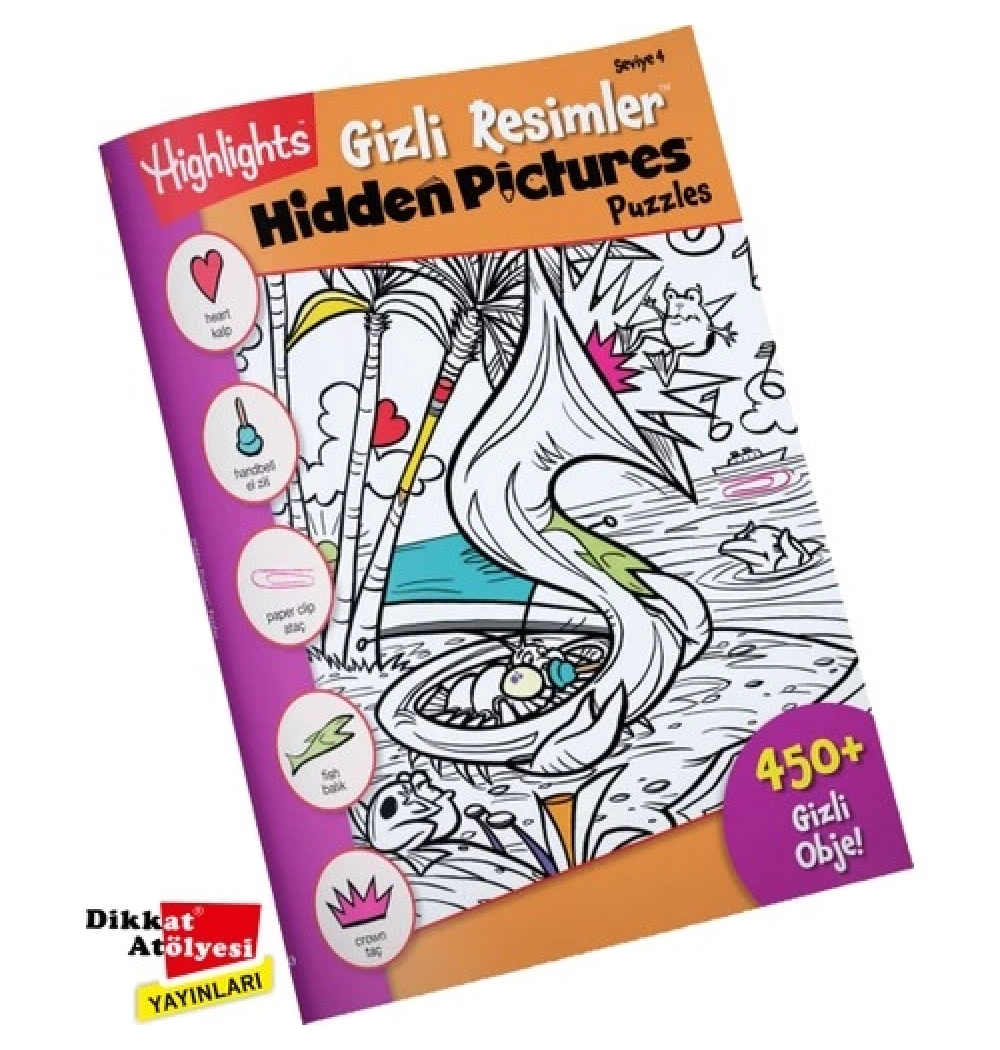 Hidden Pictures Gizli Resimler Seviye 1  Dikkat Atölyesi